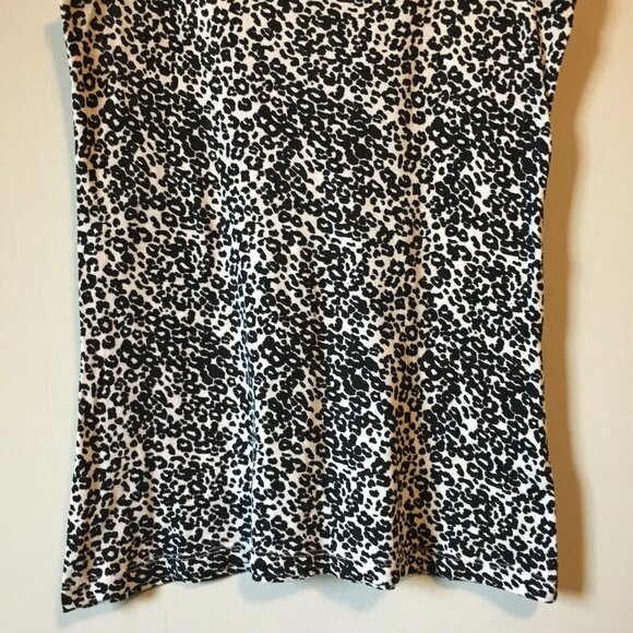 100% Cotton Animal Print Cotton Tank Top - Picture 4 of 12